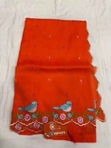 Pure Handloom Mangalagiri Cotton Silk Saree